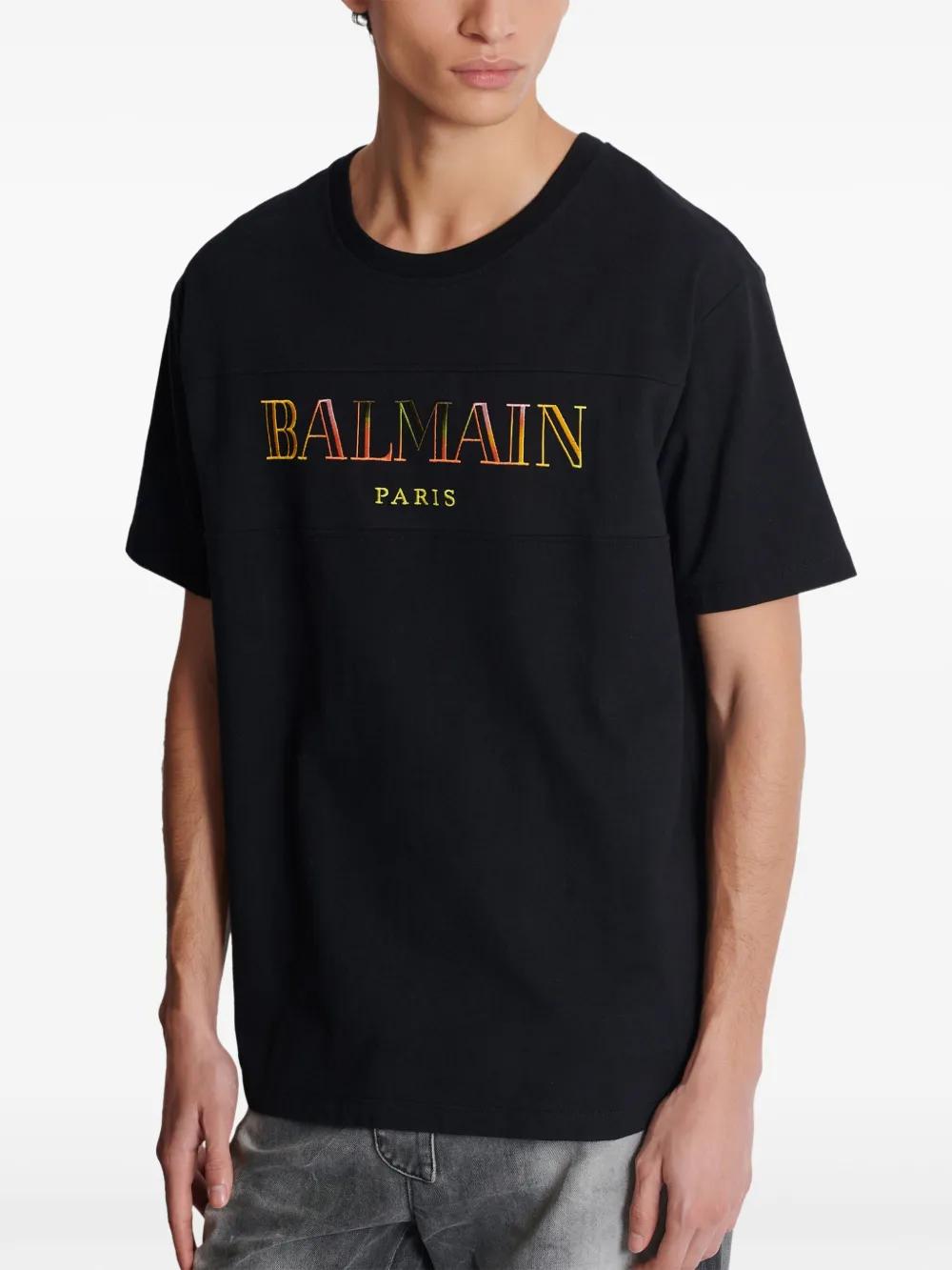 Vintage Balmain embroidered T-shirt Product Image