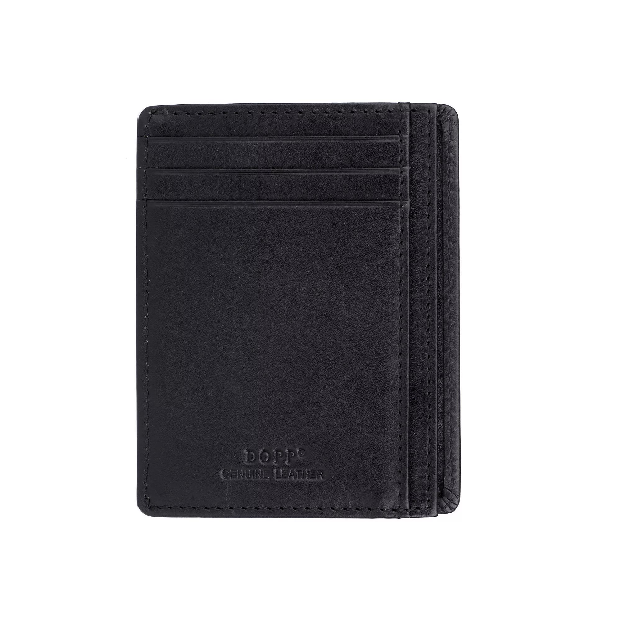 Men's Dopp Regatta Front Pocket Get-Away Wallet, Black Product Image
