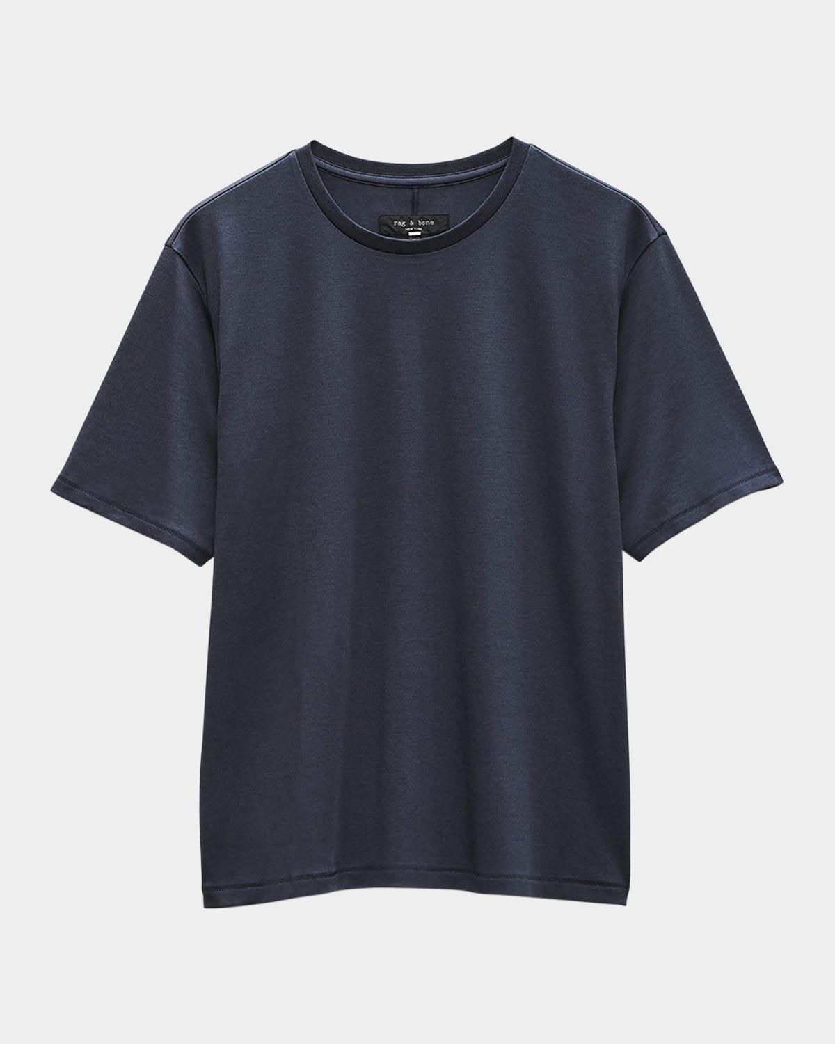 Mens Cotton Crewneck T-Shirt Product Image