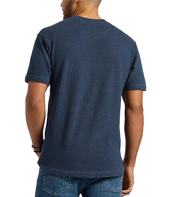 Buffalo David Bitton Karlton Textured Knit Crewneck T-Shirt Product Image