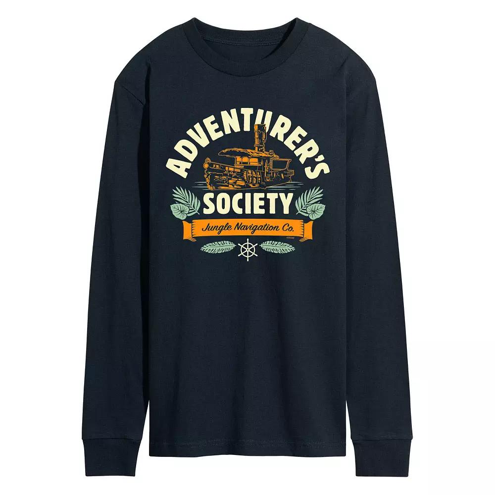 Disney's Jungle Cruise Men's Adventurer's Society Long Sleeve Graphic Tee,  Product Image