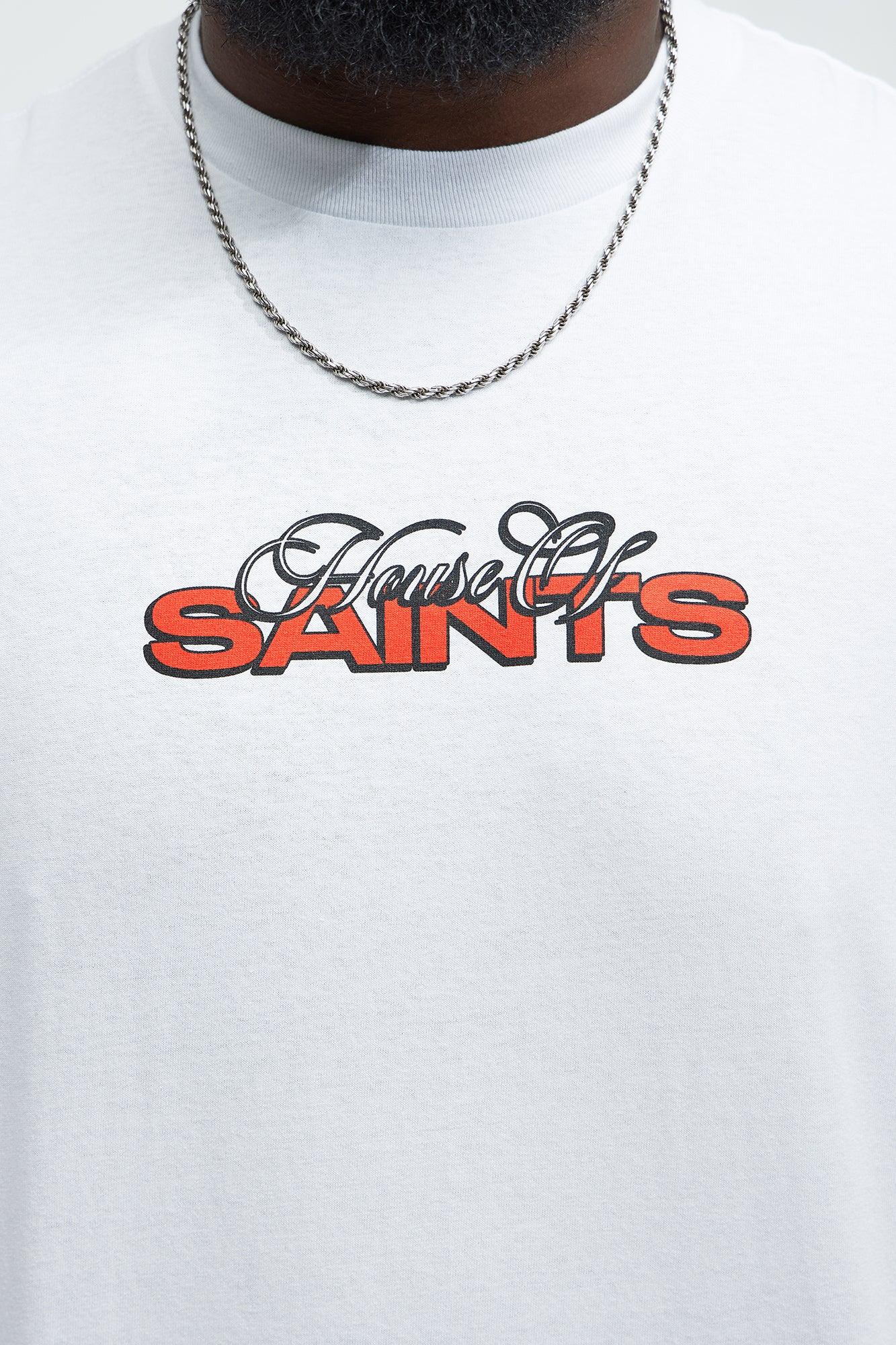 House Of Saints Department Short Sleeve Tee - White Product Image