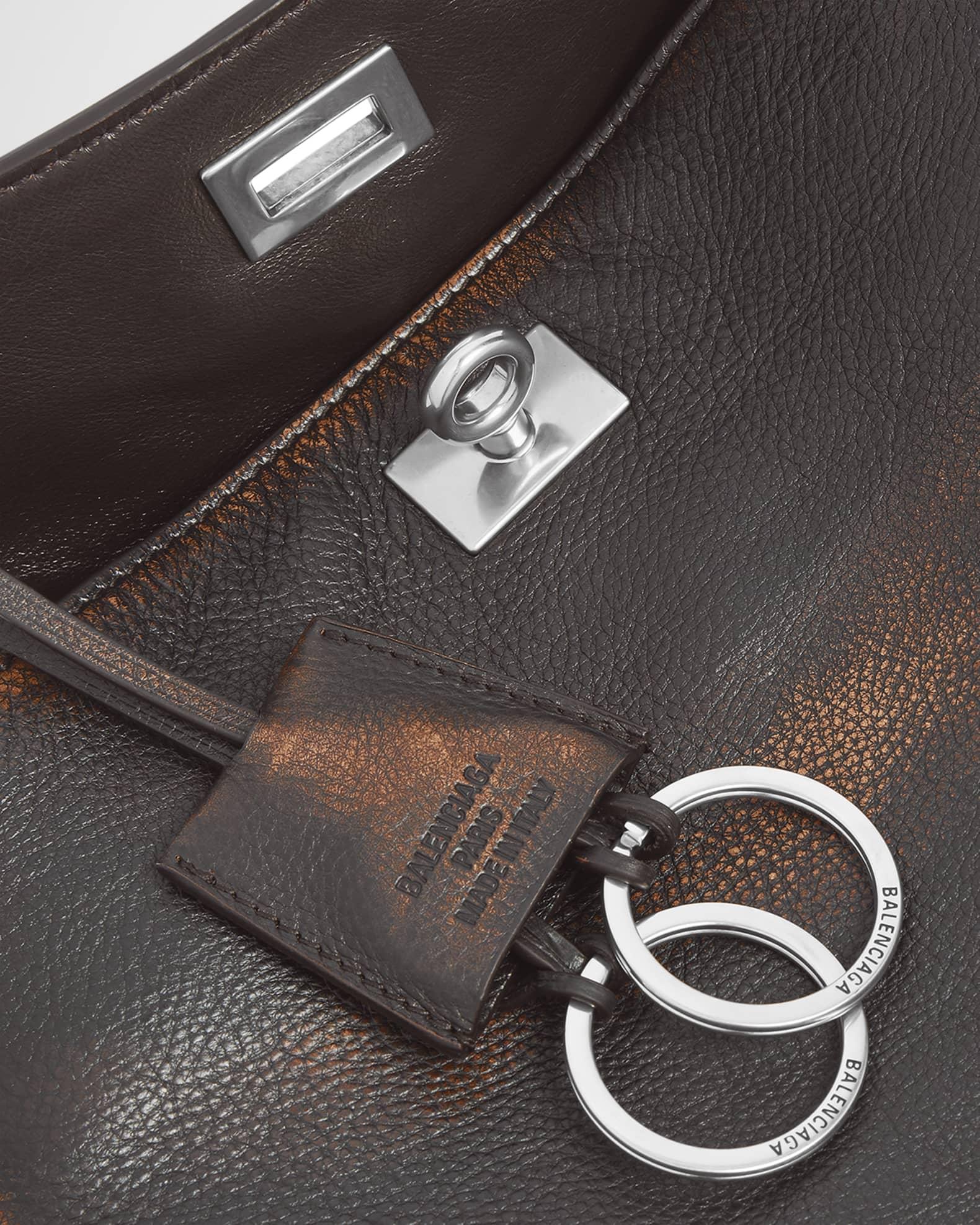 Men's Rodeo Small Calfskin Messenger Bag Product Image