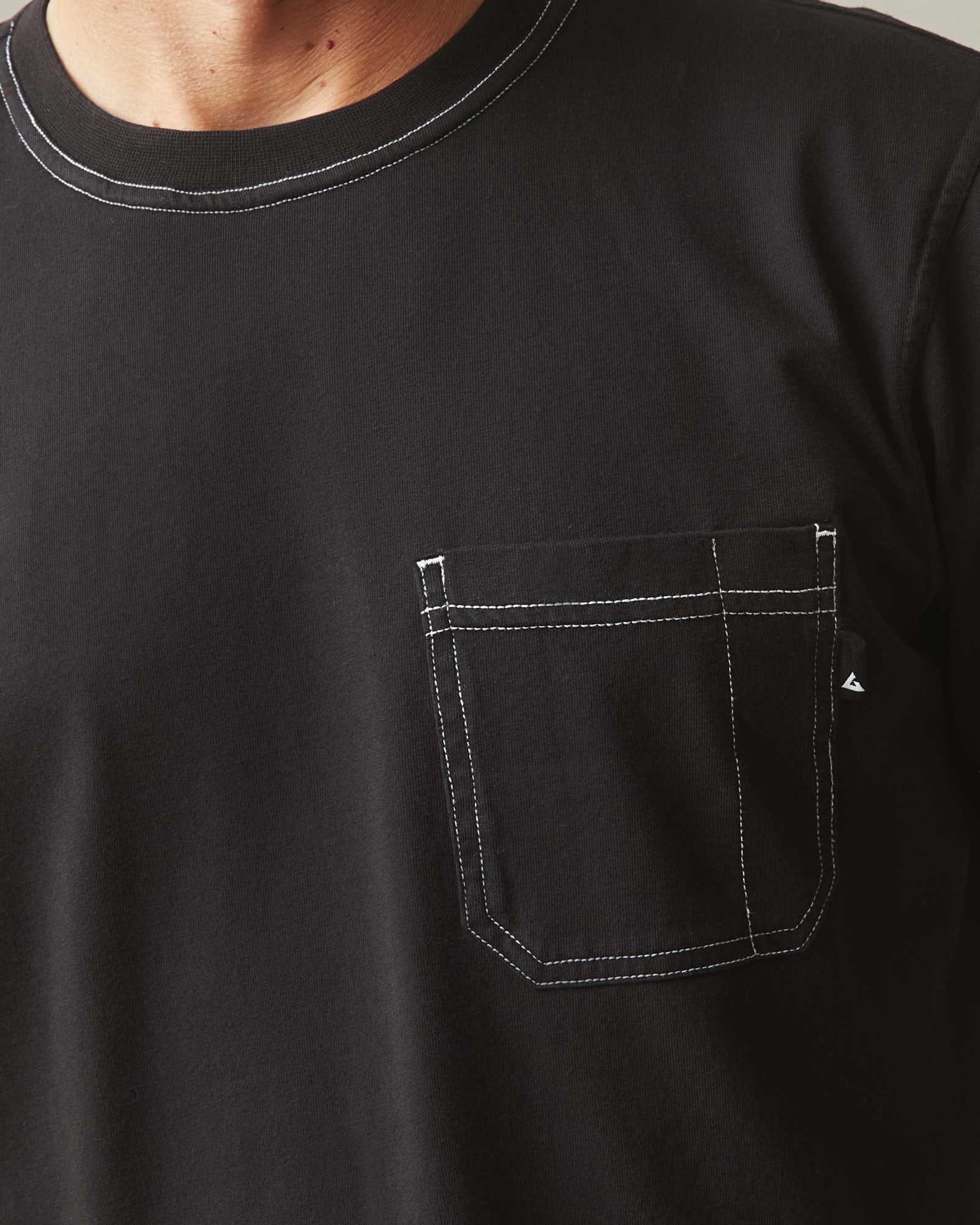 Men's Utility Pocket Tee - Black Male Product Image