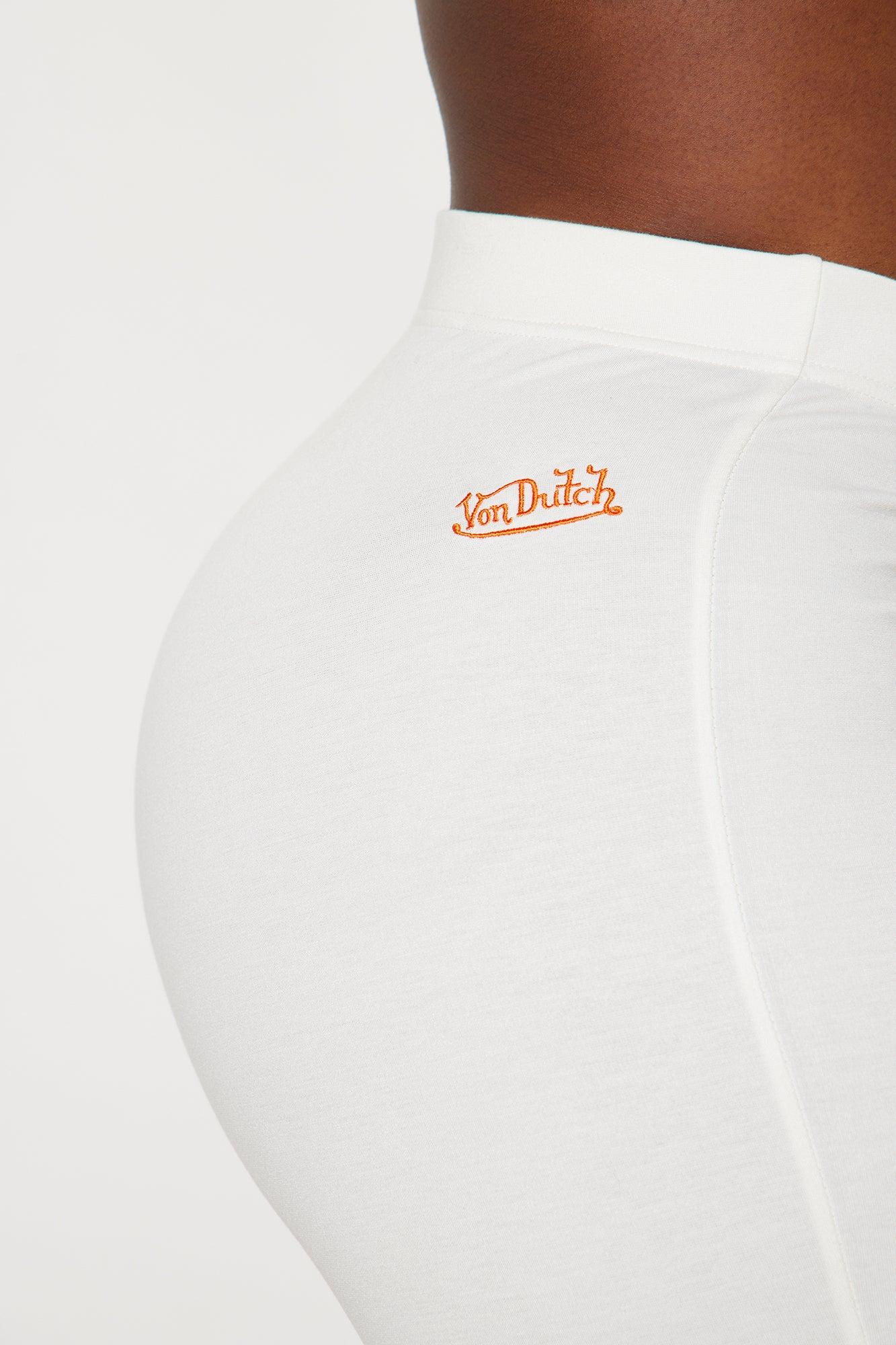 Von Dutch Unlimited Flared Pant - Ivory/combo Female Product Image