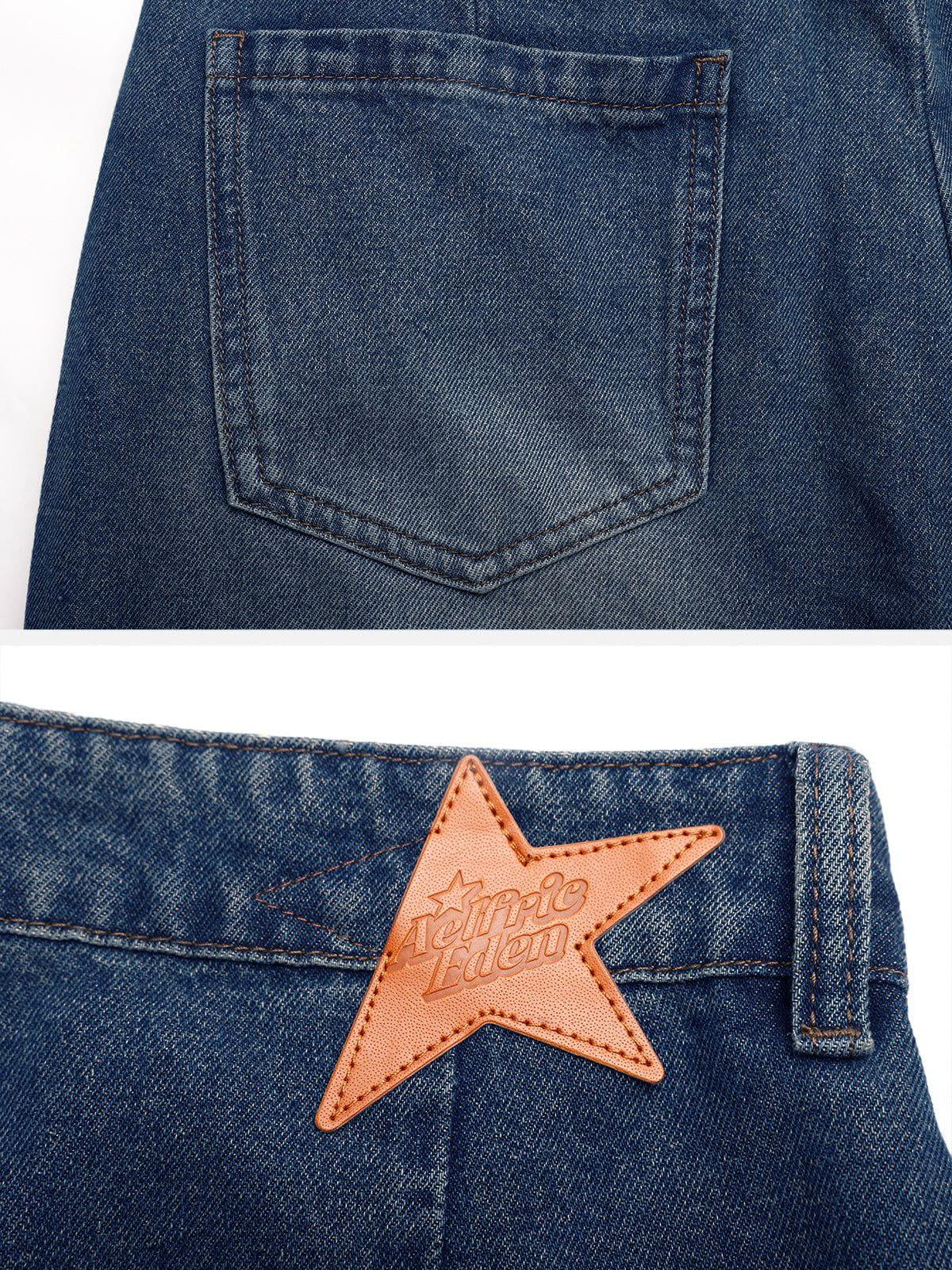 Aelfric Eden Vintage Starry Fringe Jorts Product Image