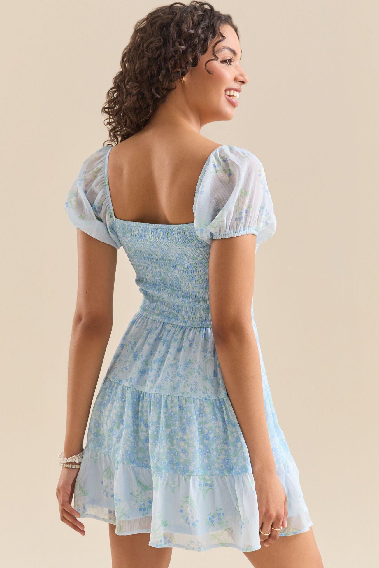 Emory Floral Mini Dress Product Image