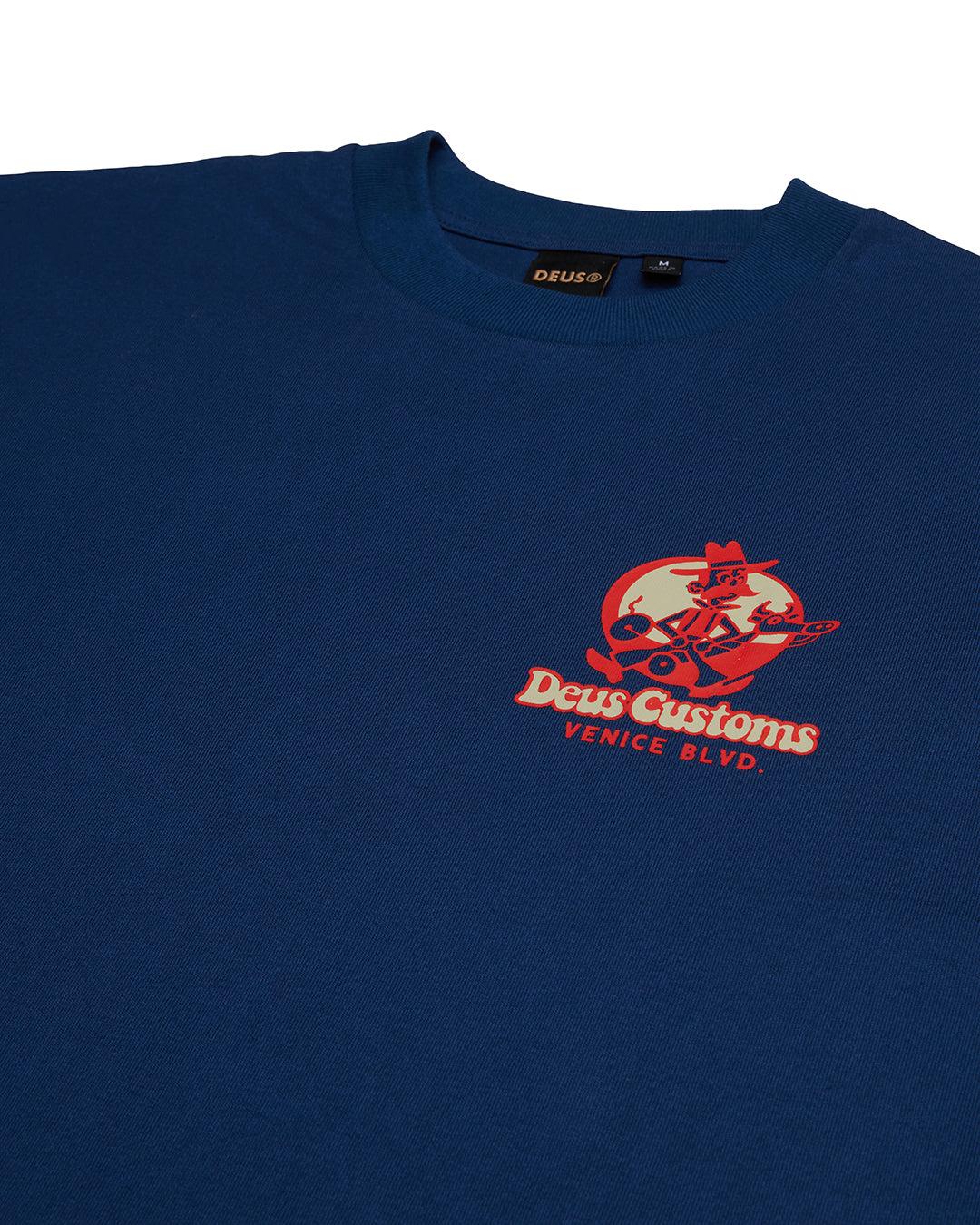 Gaucho Tee - Mechanic Blue Product Image