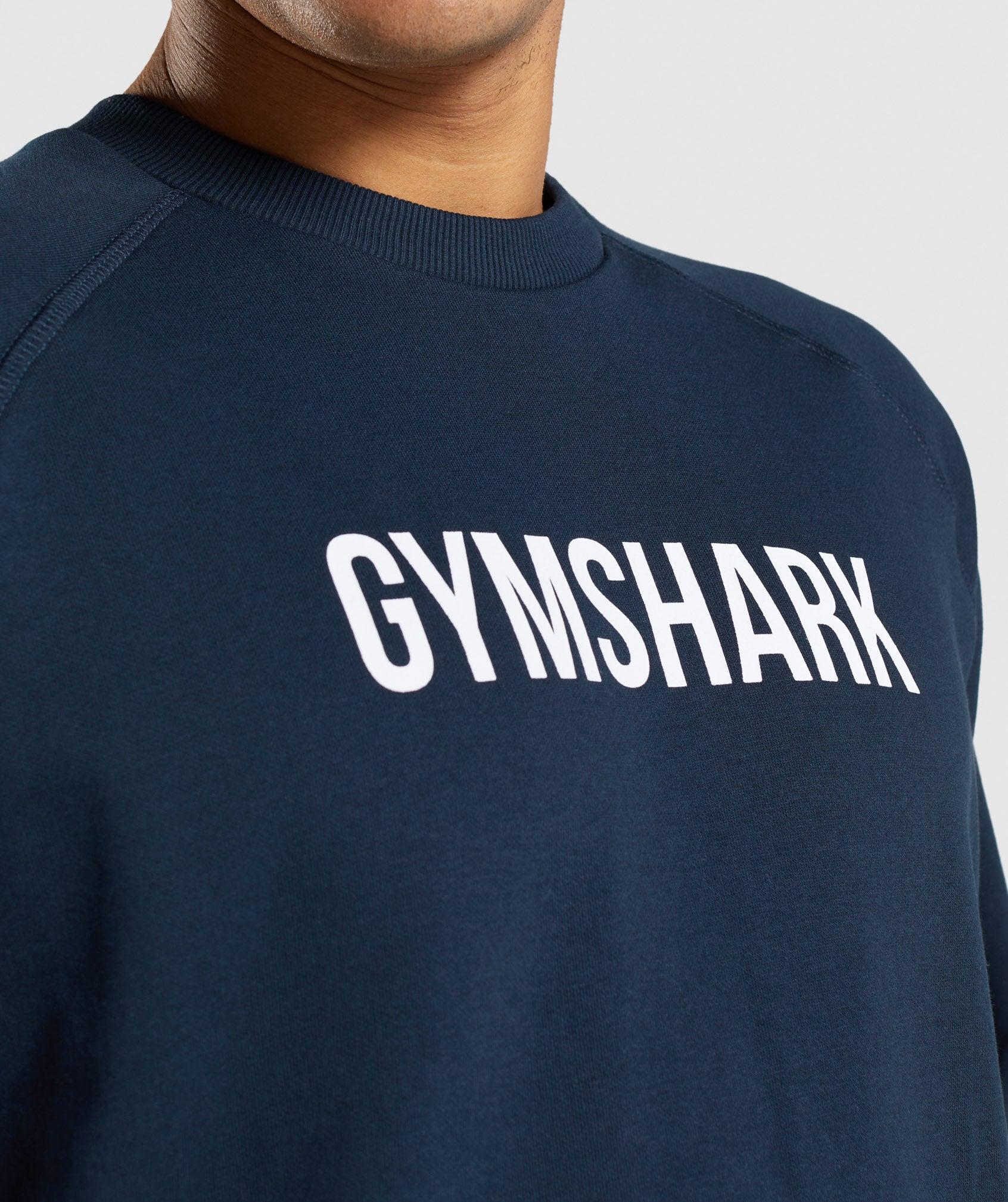 Gymshark Apollo Crew - Navy Male Product Image