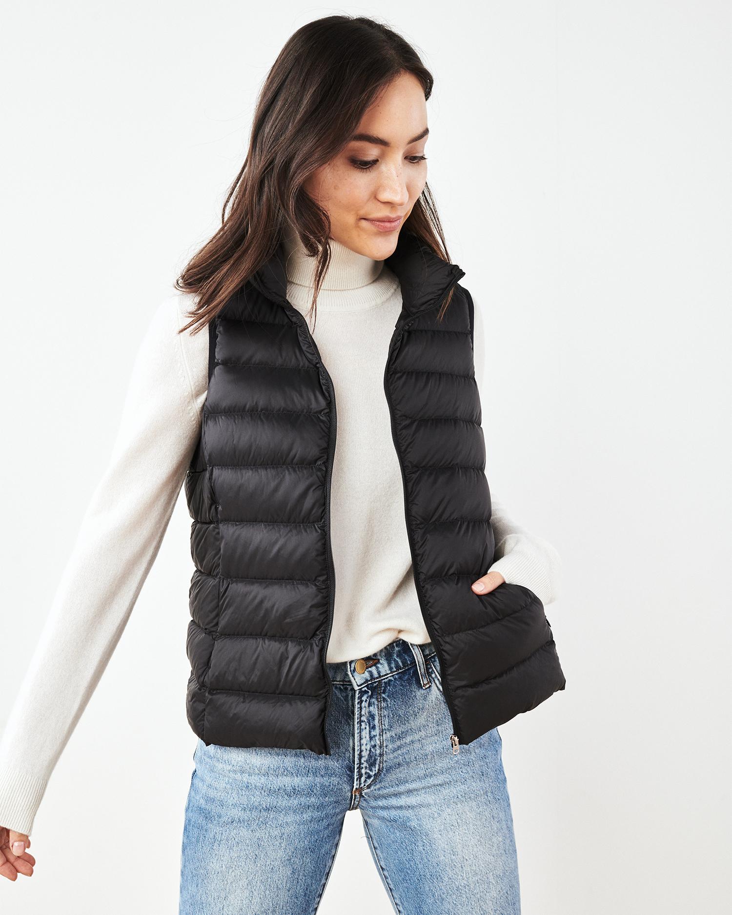 Quince | Women's Down Puffer Vest | Women's Lightweight Puffer Vest, Nylon Product Image
