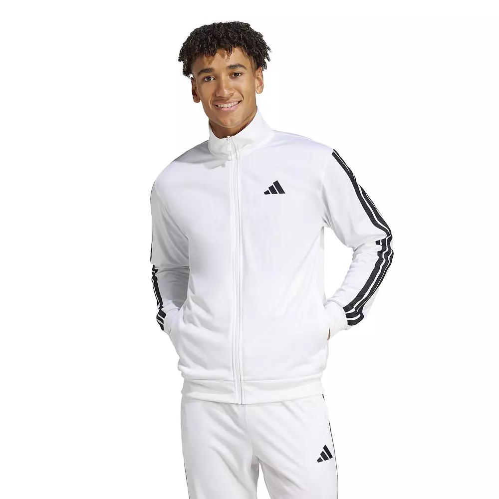 Men's adidas 3-Stripes Tricot Regular Sportswear Track Jacket,  Product Image