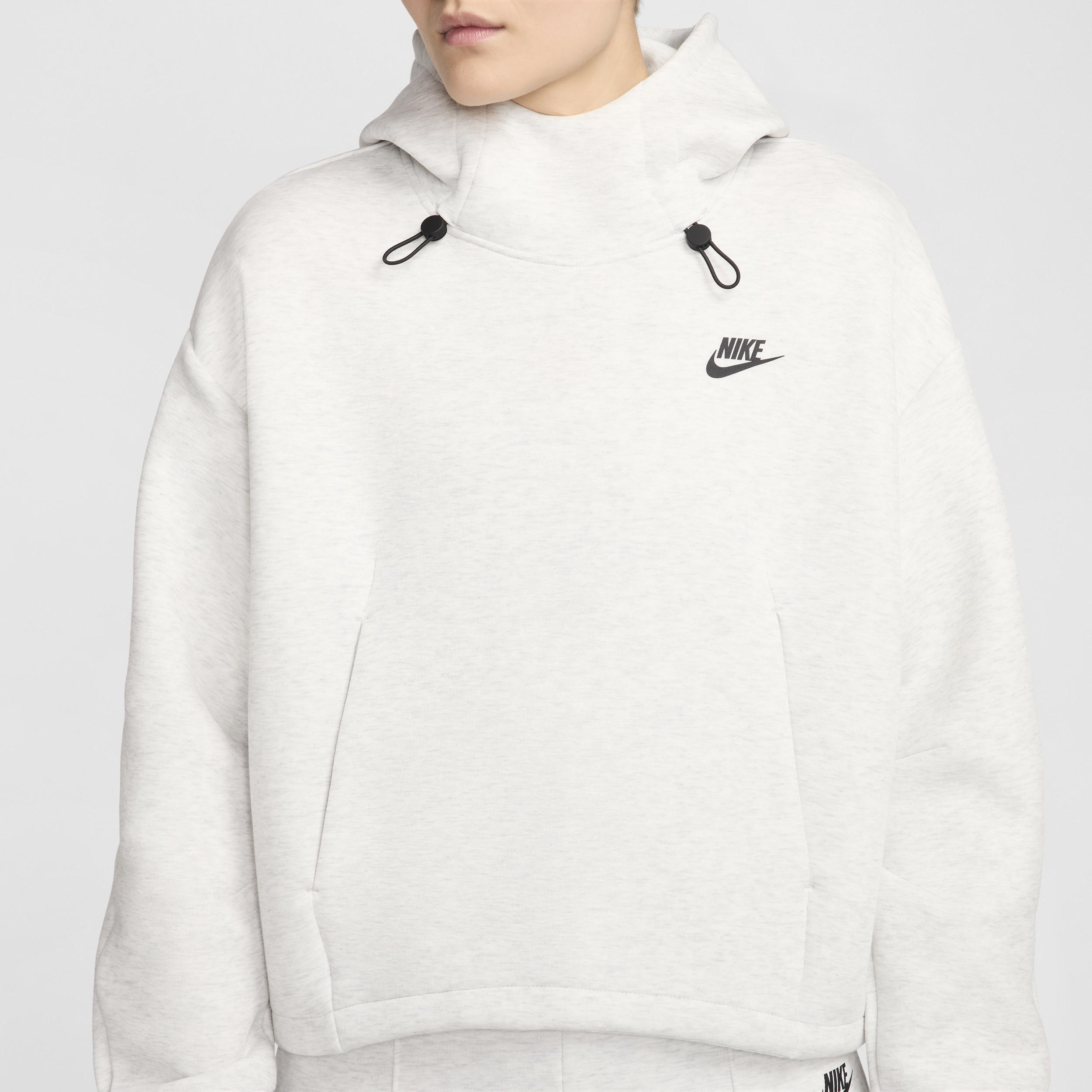 Womens Nike Sportswear Tech Fleece Oversized Hoodie | FV6322-013 Product Image