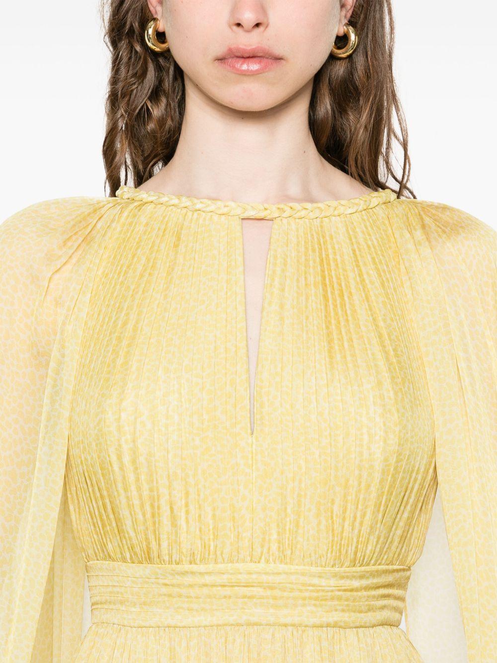 pleated maxi dress Product Image