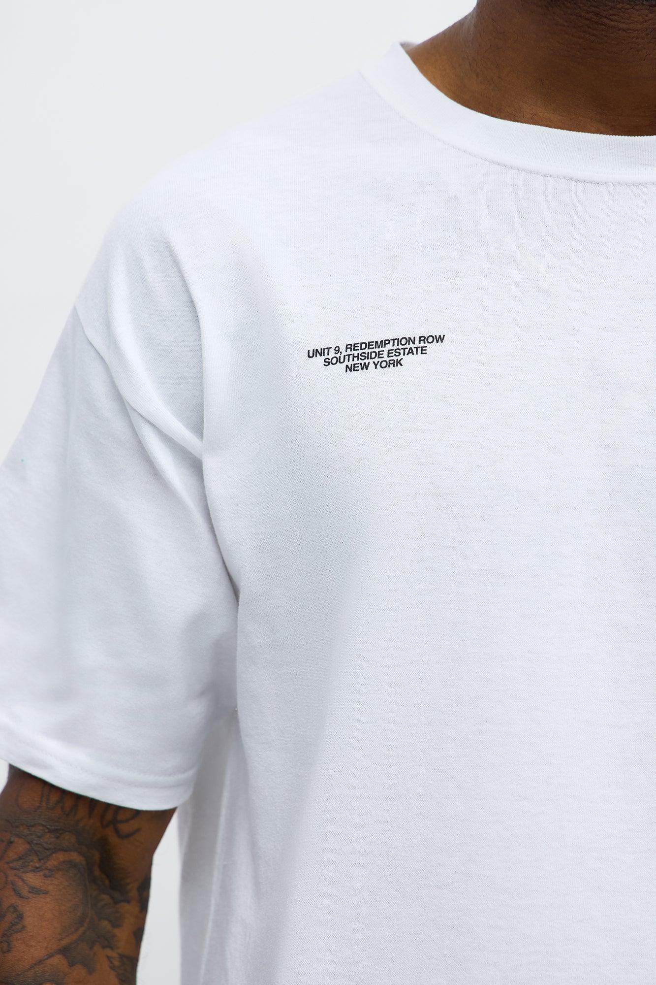 Saint Art Paint Short Sleeve Tee - White Product Image