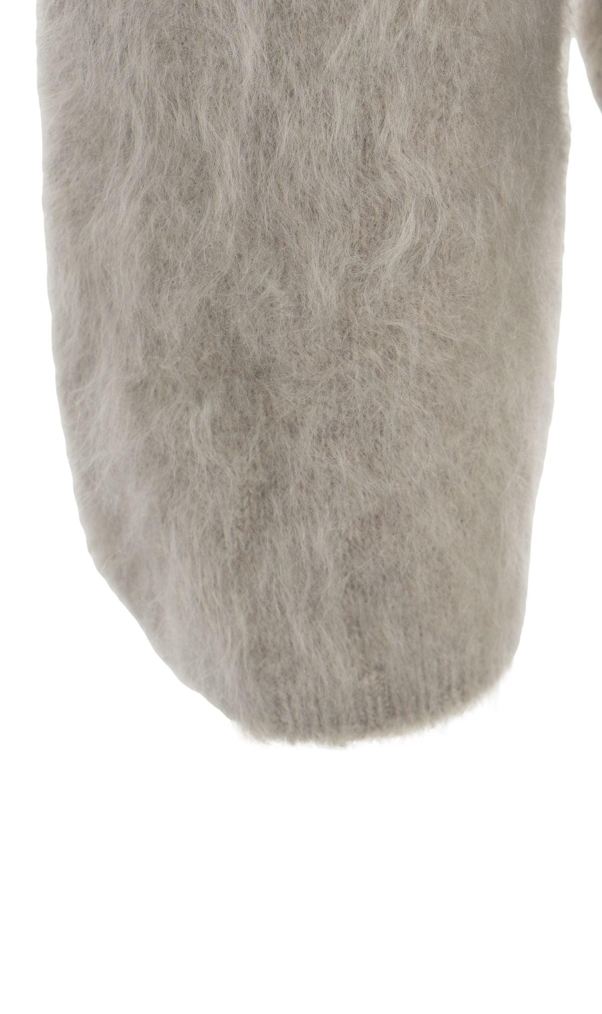 Brushed cashmere cardigan Product Image