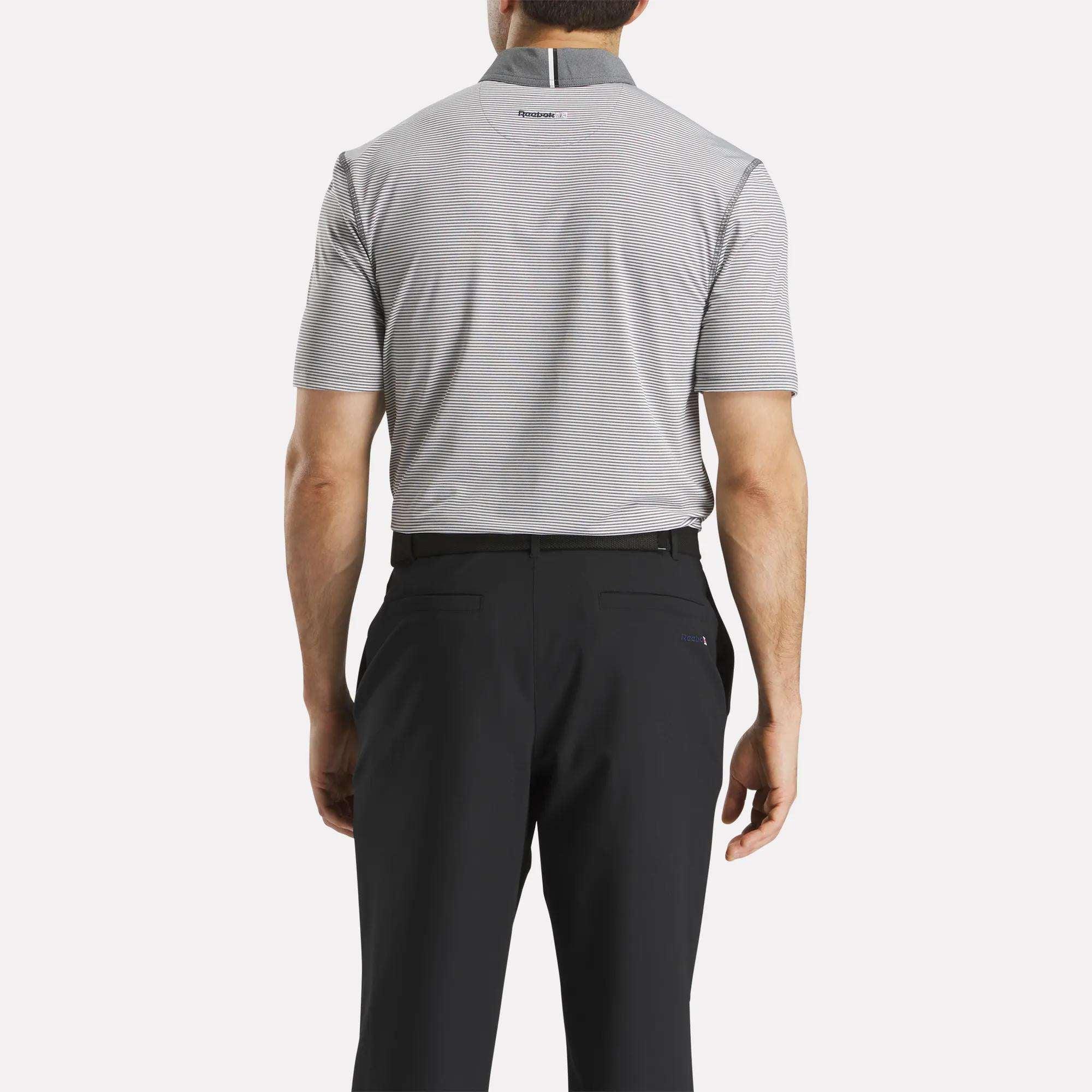 Men's Short Sleeve Core Stripe Polo Shirt Male Product Image