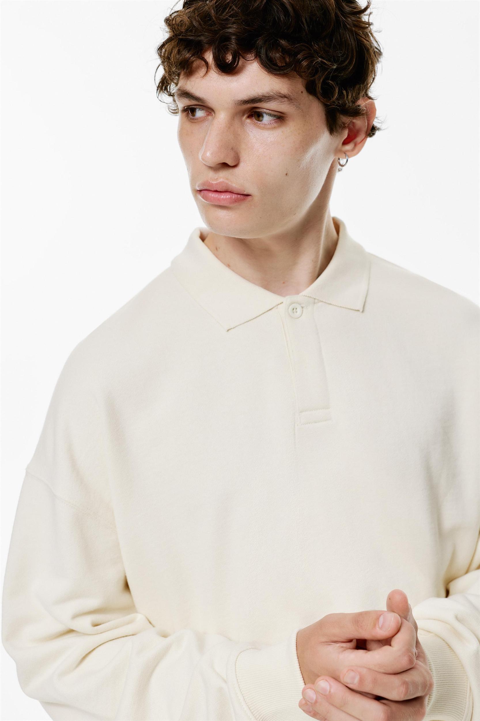 Long sleeve polo shirt Product Image