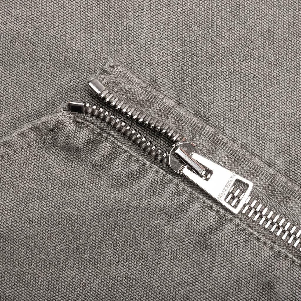 Garment Dye Hoodie - Grey Male Product Image