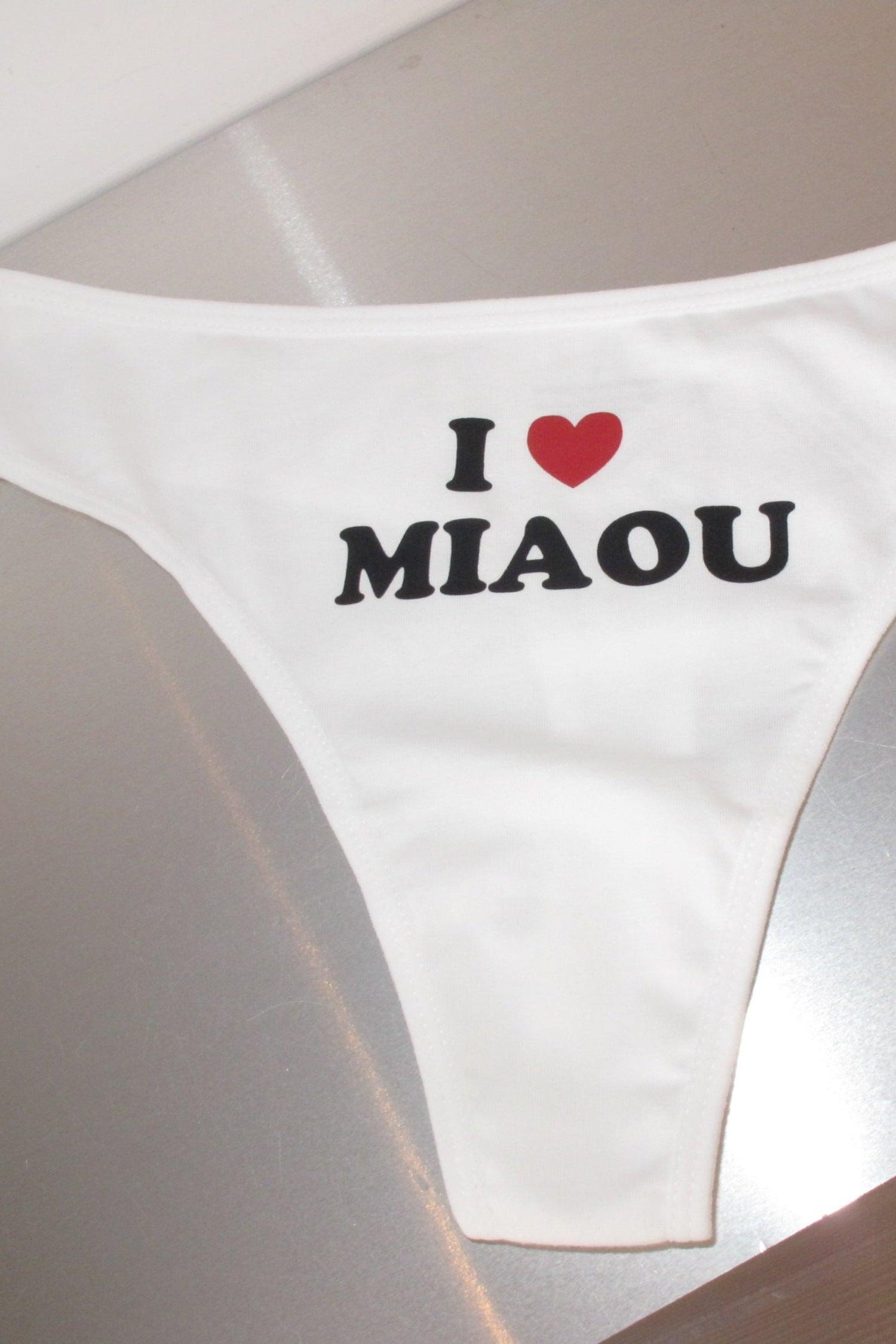 THONG - WHITE Product Image