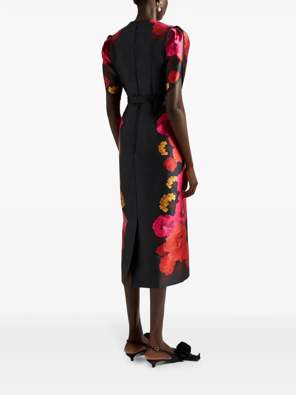 floral-print midi dress Product Image