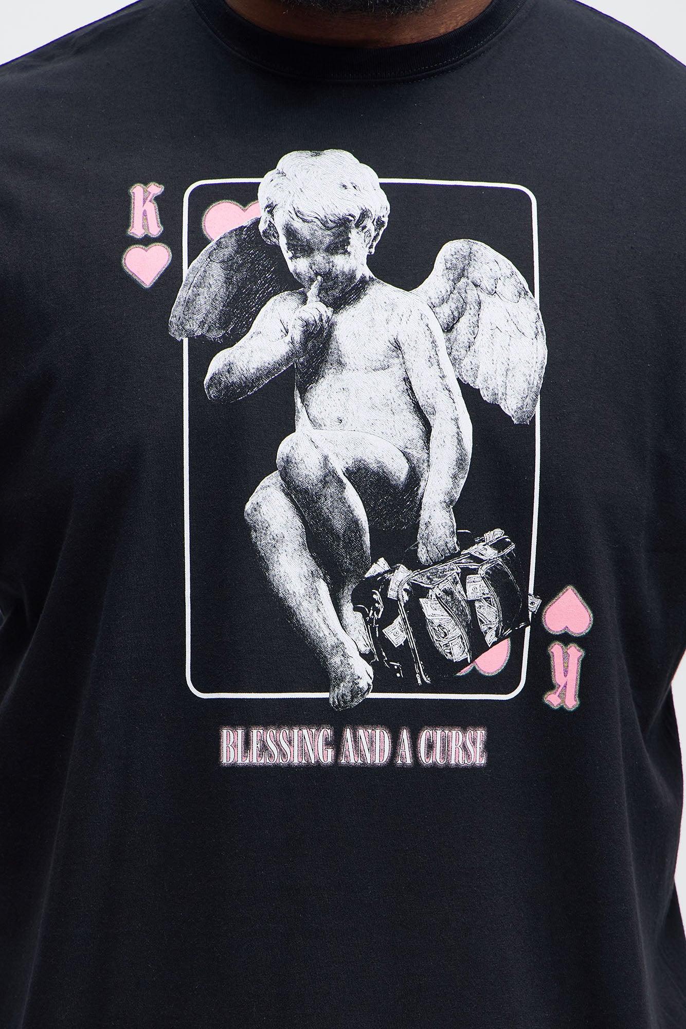 Blessings And A Curse Short Sleeve Tee - Black Product Image