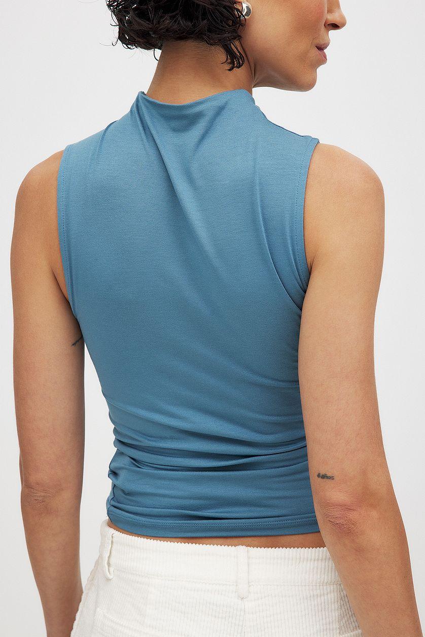Soft Line Funnel Neck Top Product Image