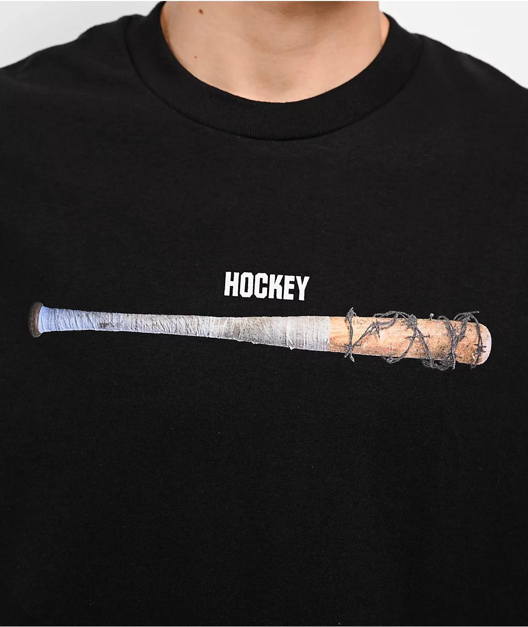 Hockey Steroids Black T-Shirt Product Image