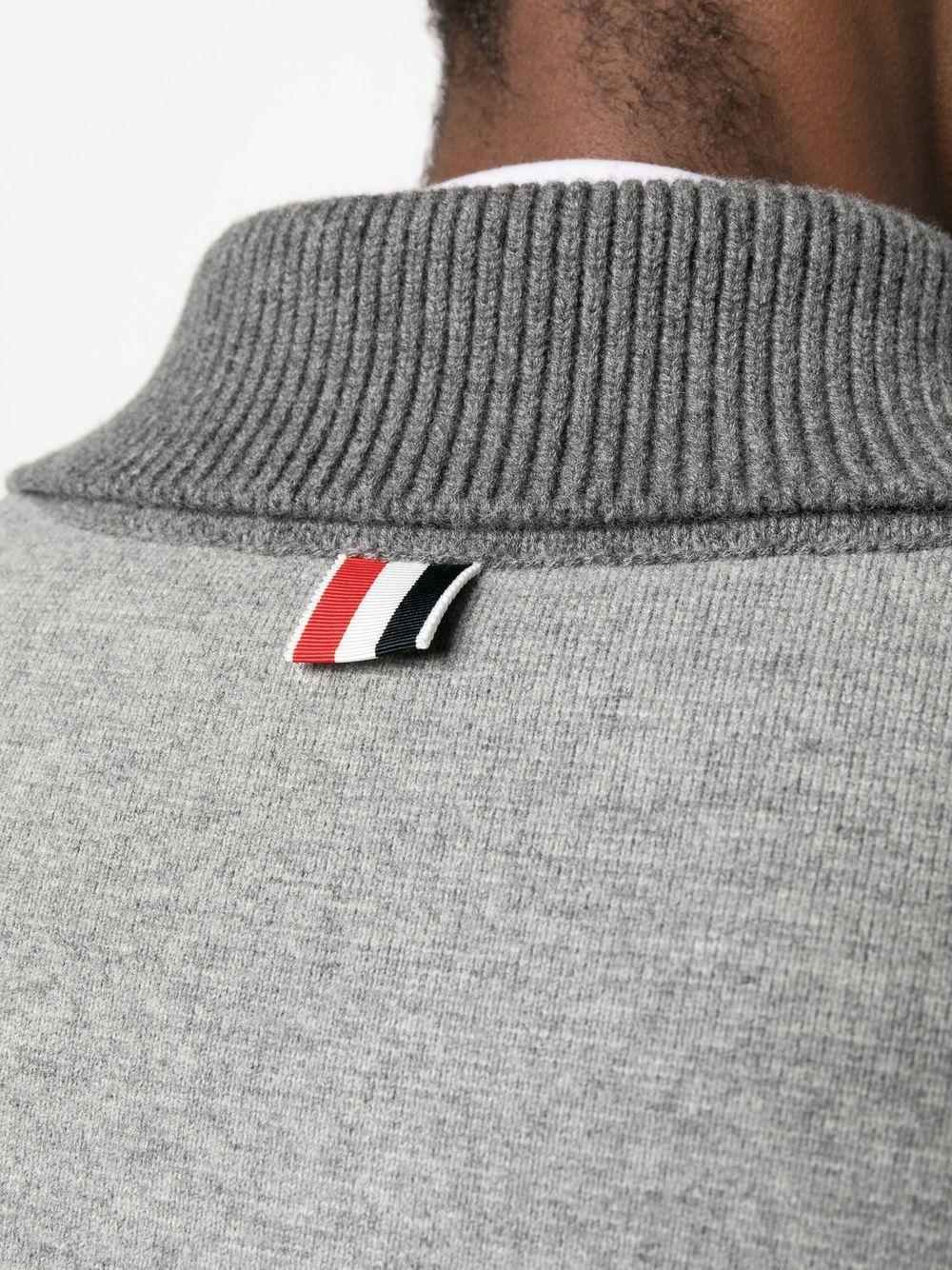 patchwork wool cardigan Product Image