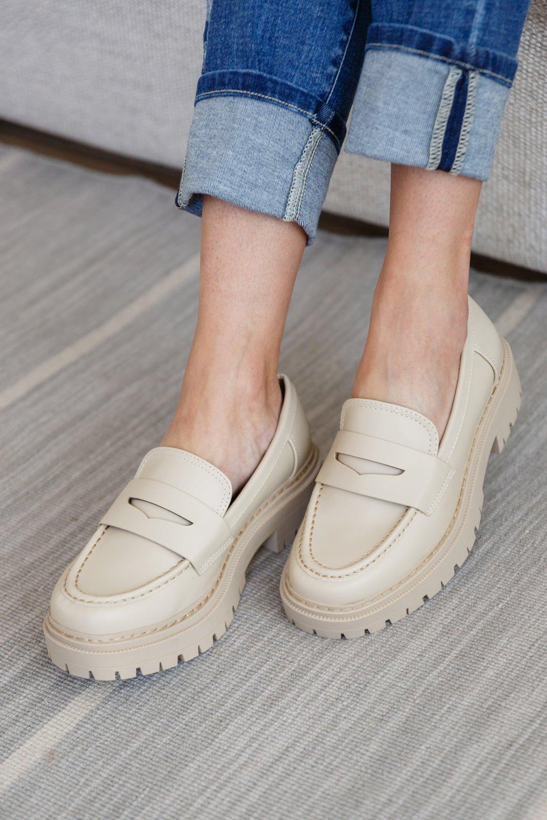Penny For Your Thoughts Loafers in Bone (Online Exclusive) Product Image