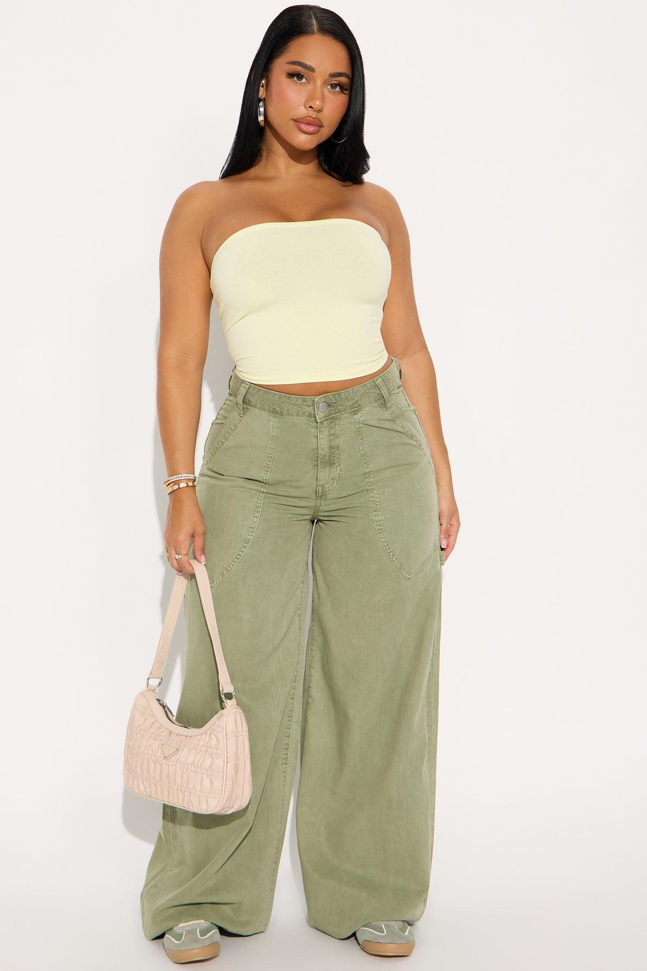 Guiselle Everyday Tube Top - Yellow Female Product Image