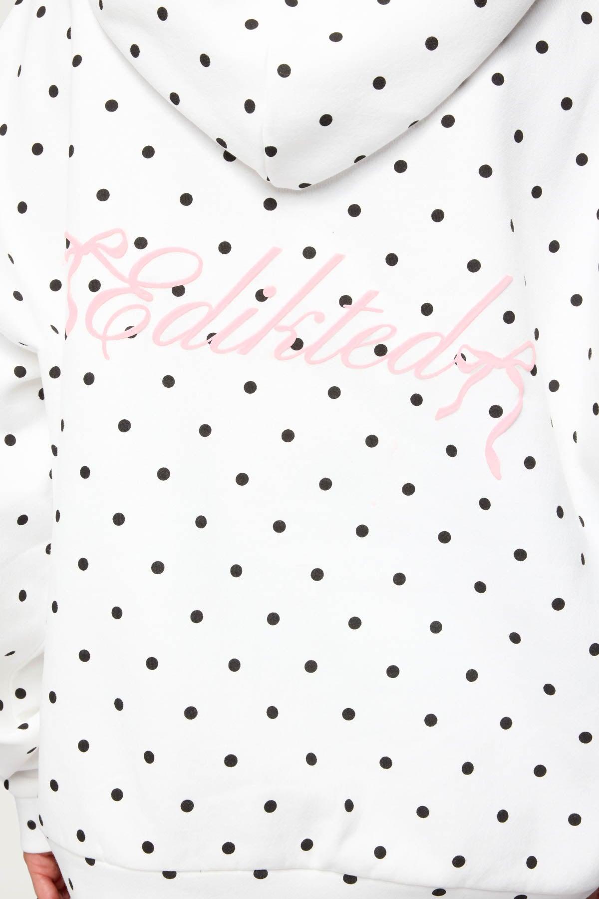 Chelsie Polka Dot Hoodie Product Image