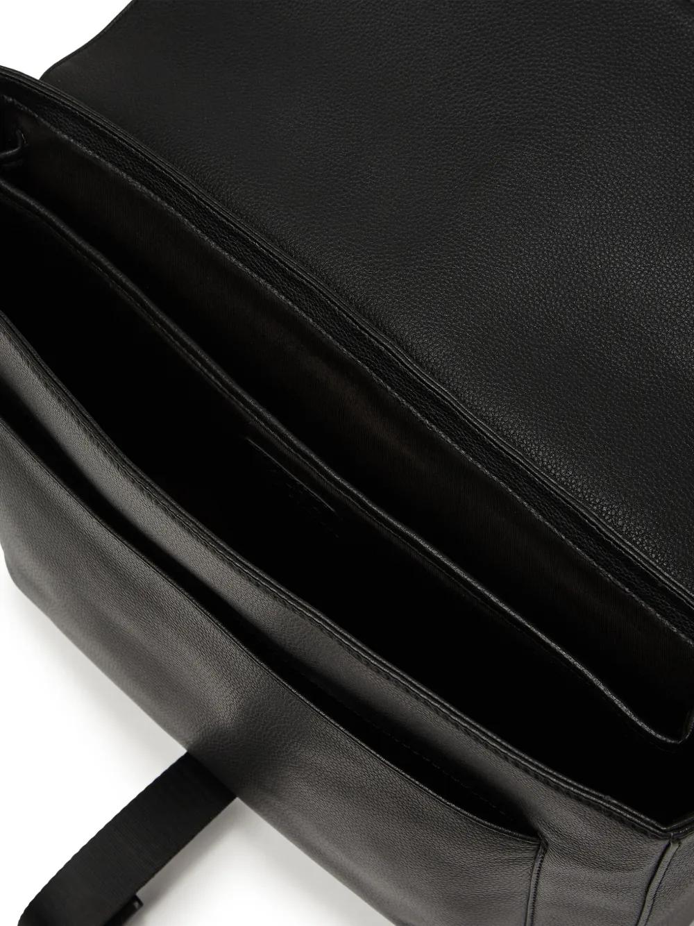 pebbled leather laptop bag Product Image