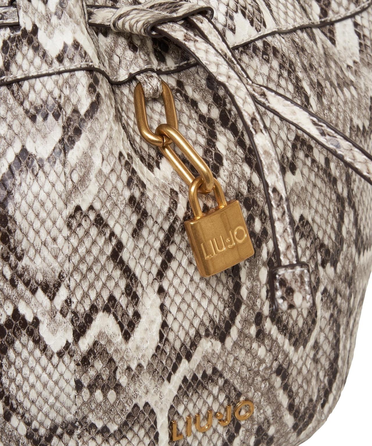 Bucket bag with snake pattern Product Image