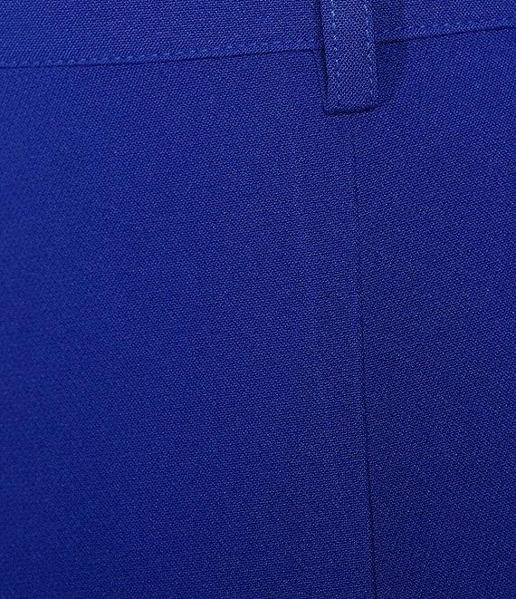 Sugarlips Plus Size Slight Stretch High Waisted Wide Leg Trousers Product Image