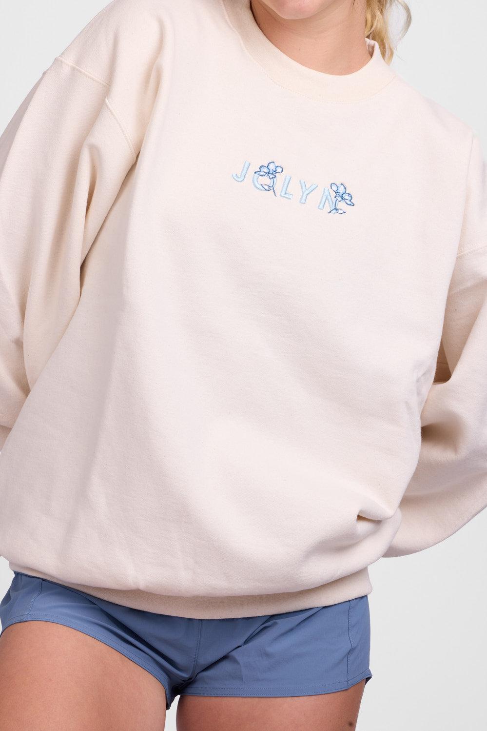 Roxanne Oversized Fleece Crewneck - Gloria Female Product Image