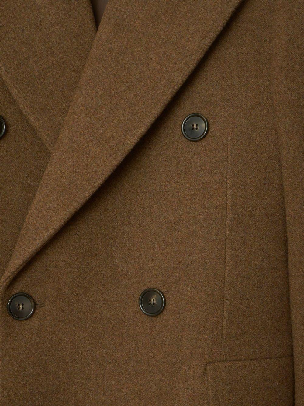wool double-breasted coat  Product Image