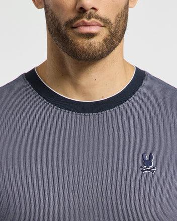 MENS MACKAY JACQUARD SIGNATURE TEE - B6U576F200 Male Product Image