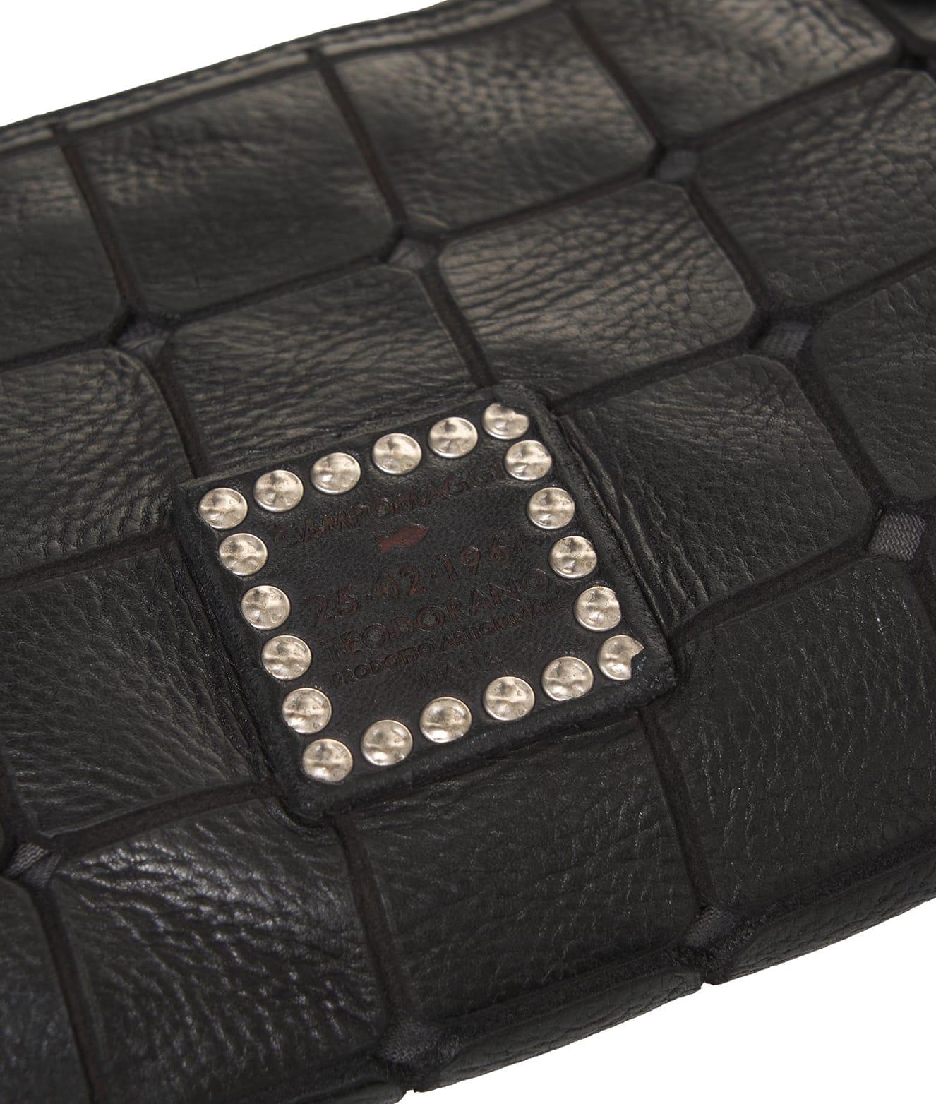 Crossbody bag in leather Product Image