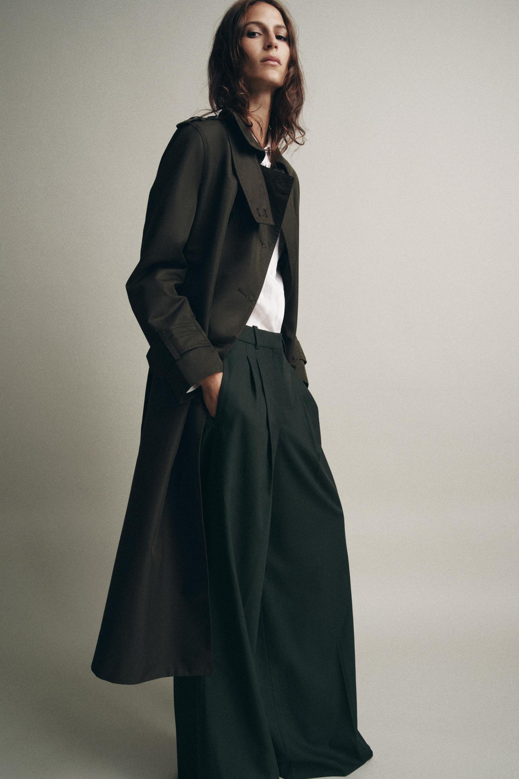 ZW COLLECTION PLEATED WIDE LEG PANTS Product Image