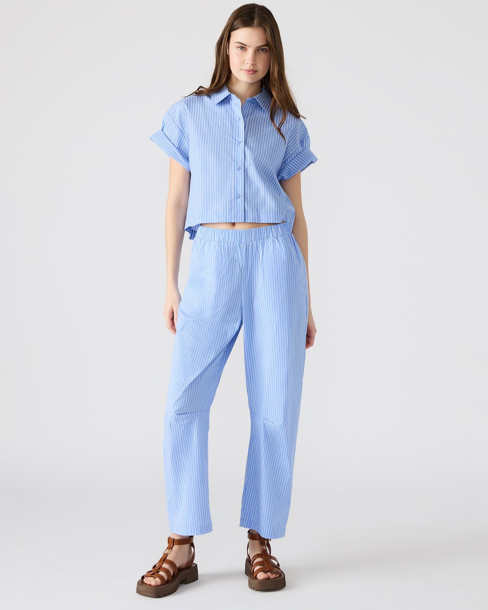 SAELYN PANT BLUE/WHITE Female Product Image