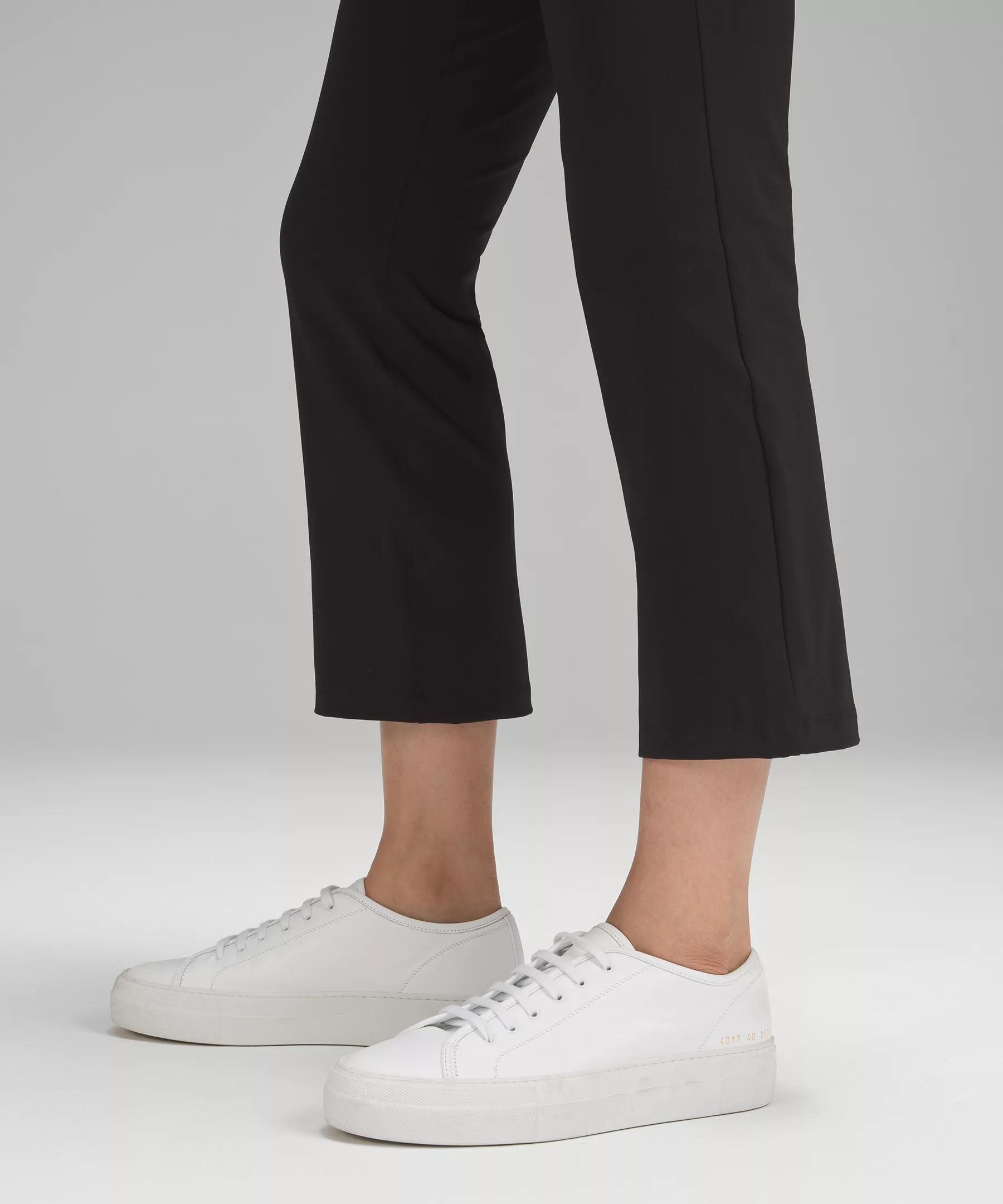 Smooth Fit Pull-On High-Rise Cropped Pant Product Image
