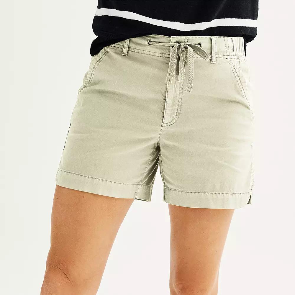 Women's Sonoma Goods For Life® Utility Shorts, Size: XL, Lanie Beige Product Image