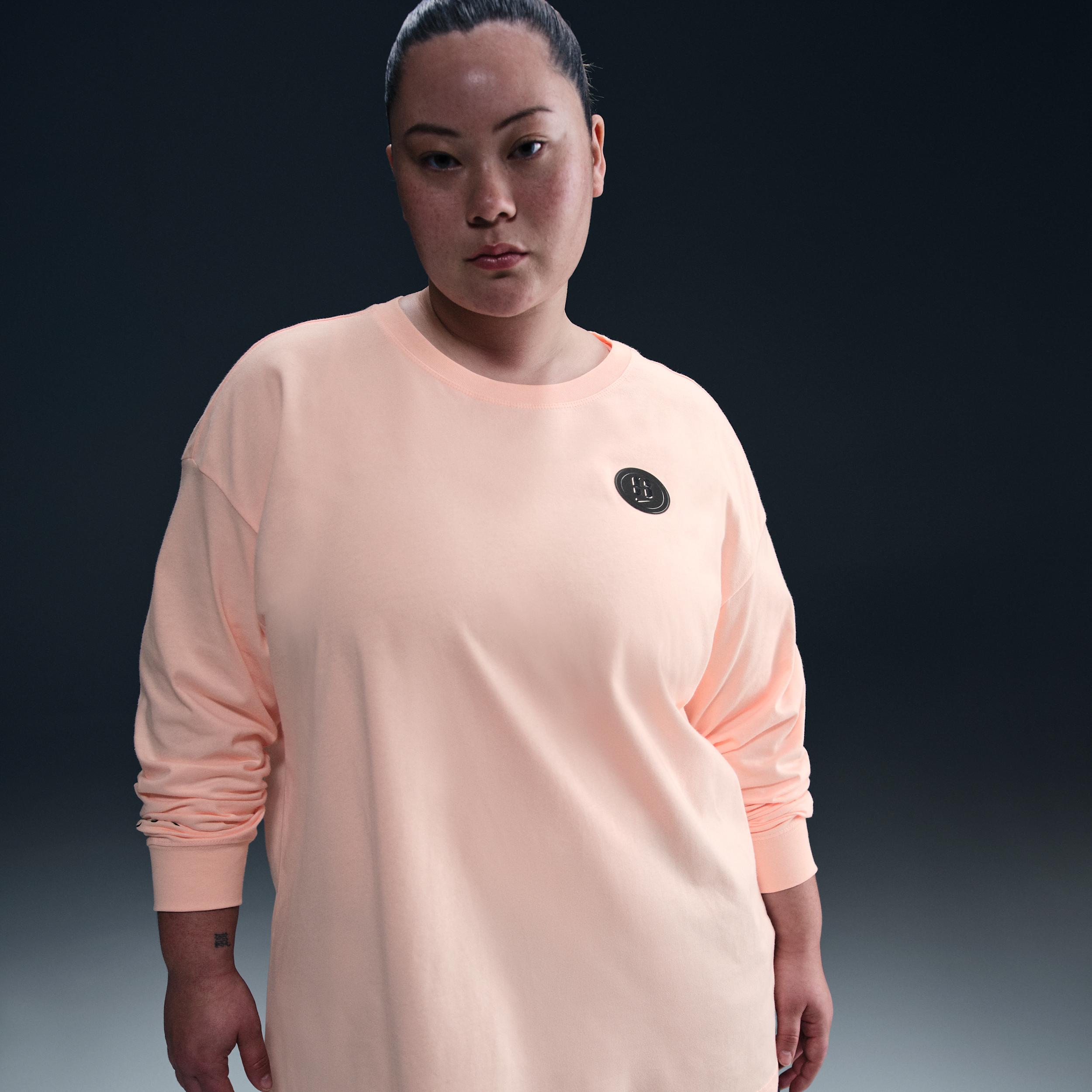 Sabrina Women's Long-Sleeve Basketball T-Shirt (Plus Size) Product Image