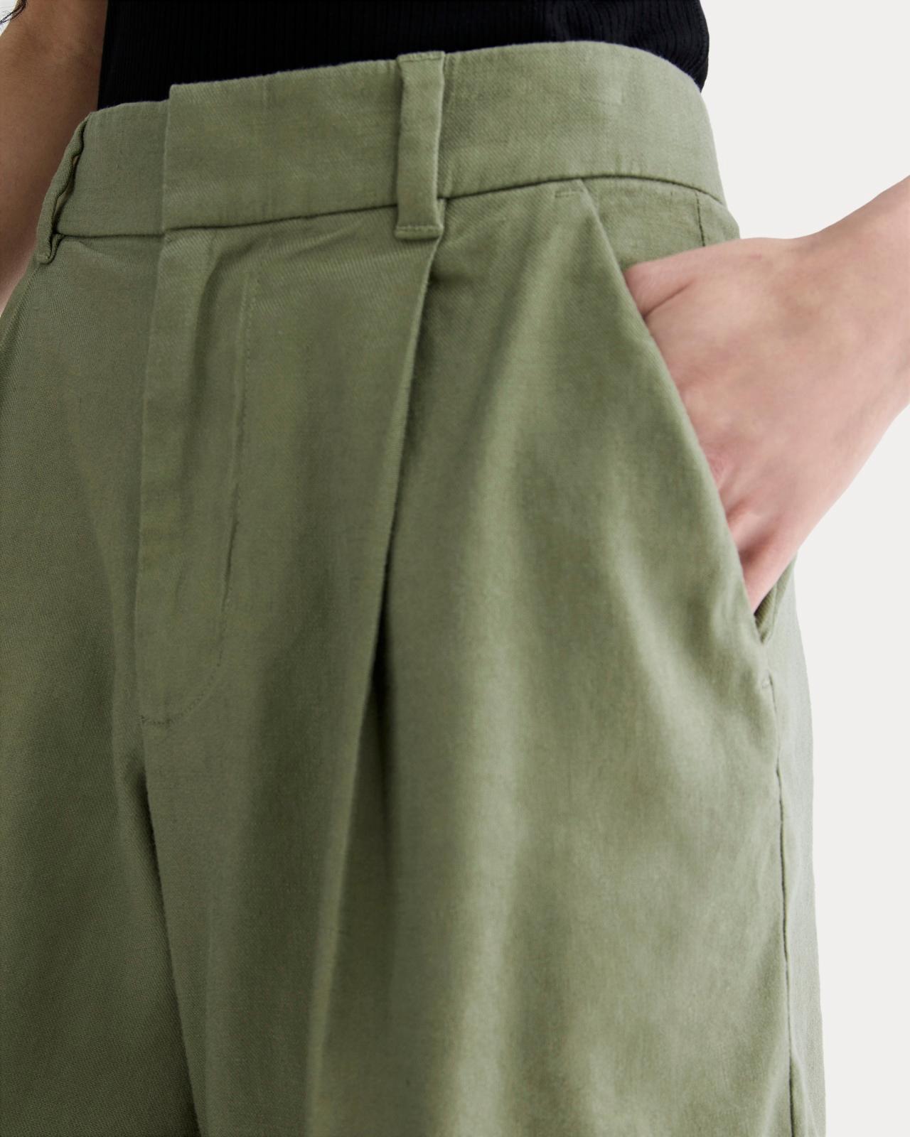 Womens Pleated Short in Stretch Linen by Everlane Product Image