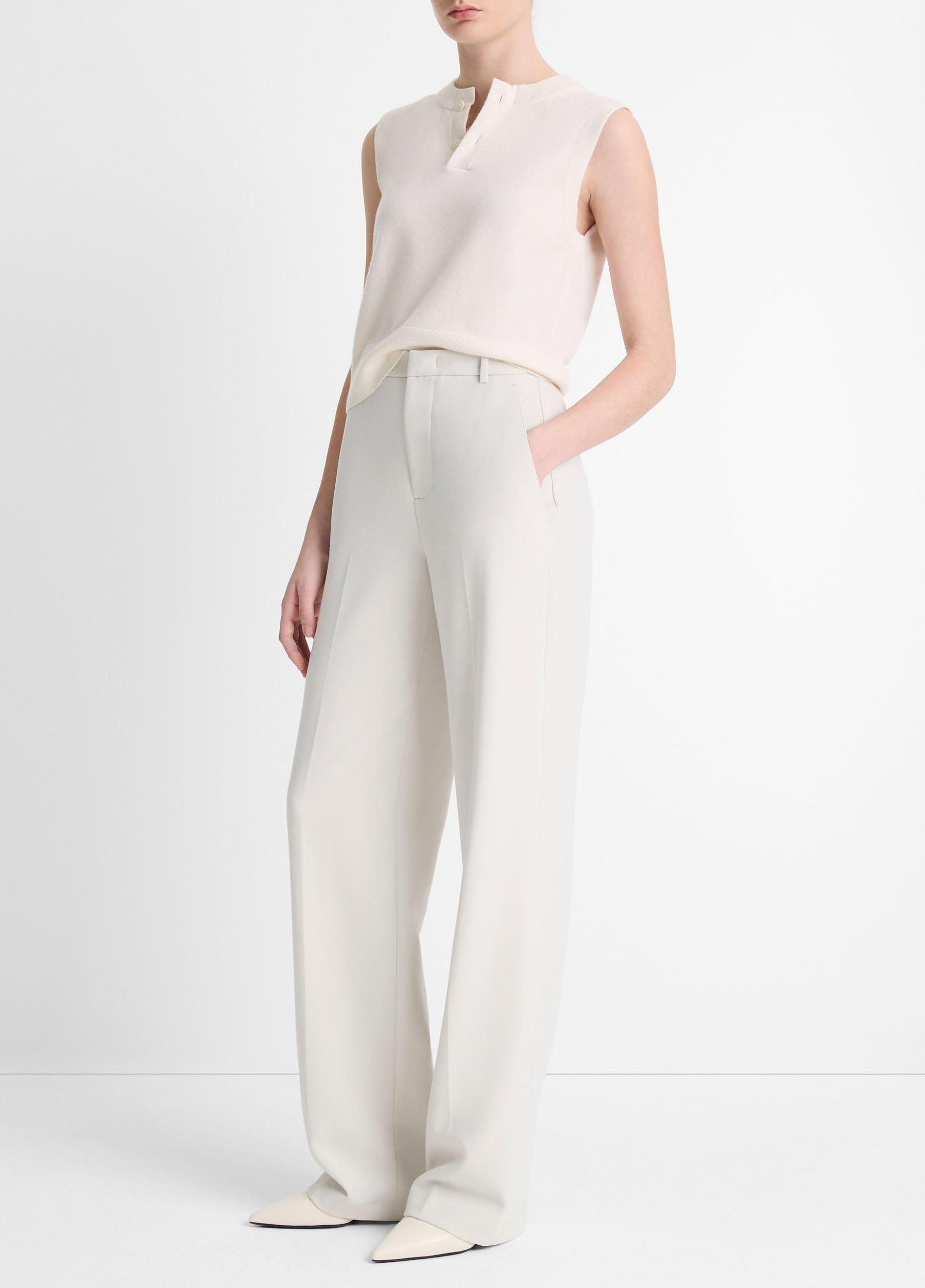Soft Sculpture High-Rise Straight-Leg Trouser Product Image