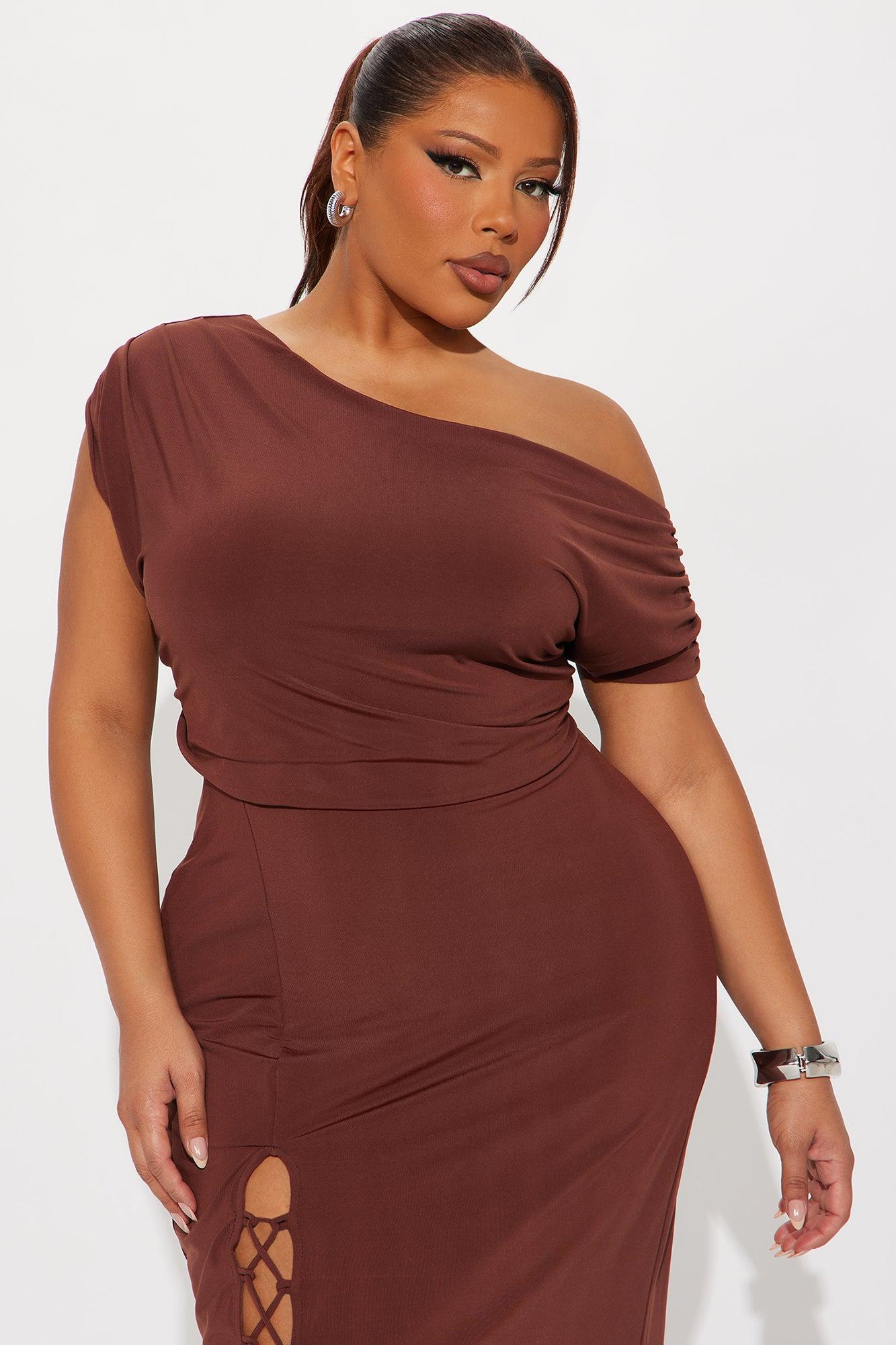 She's a Vision Maxi Dress - Brown Female Product Image