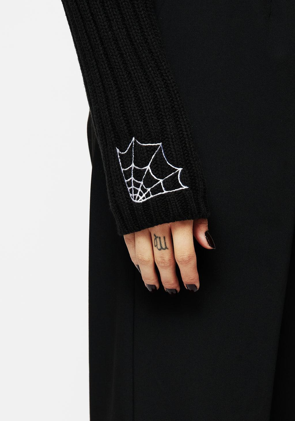 Catch Feelings Embroidered Knit Bolero Product Image