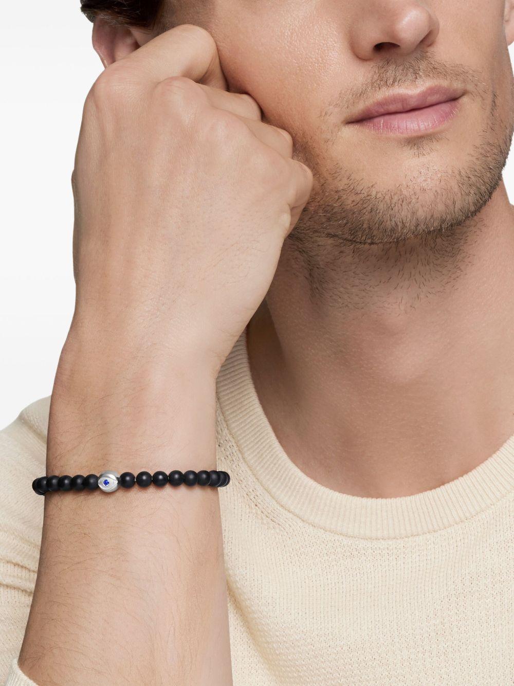 sterling silver Spiritual Beads bracelet (8mm) Product Image