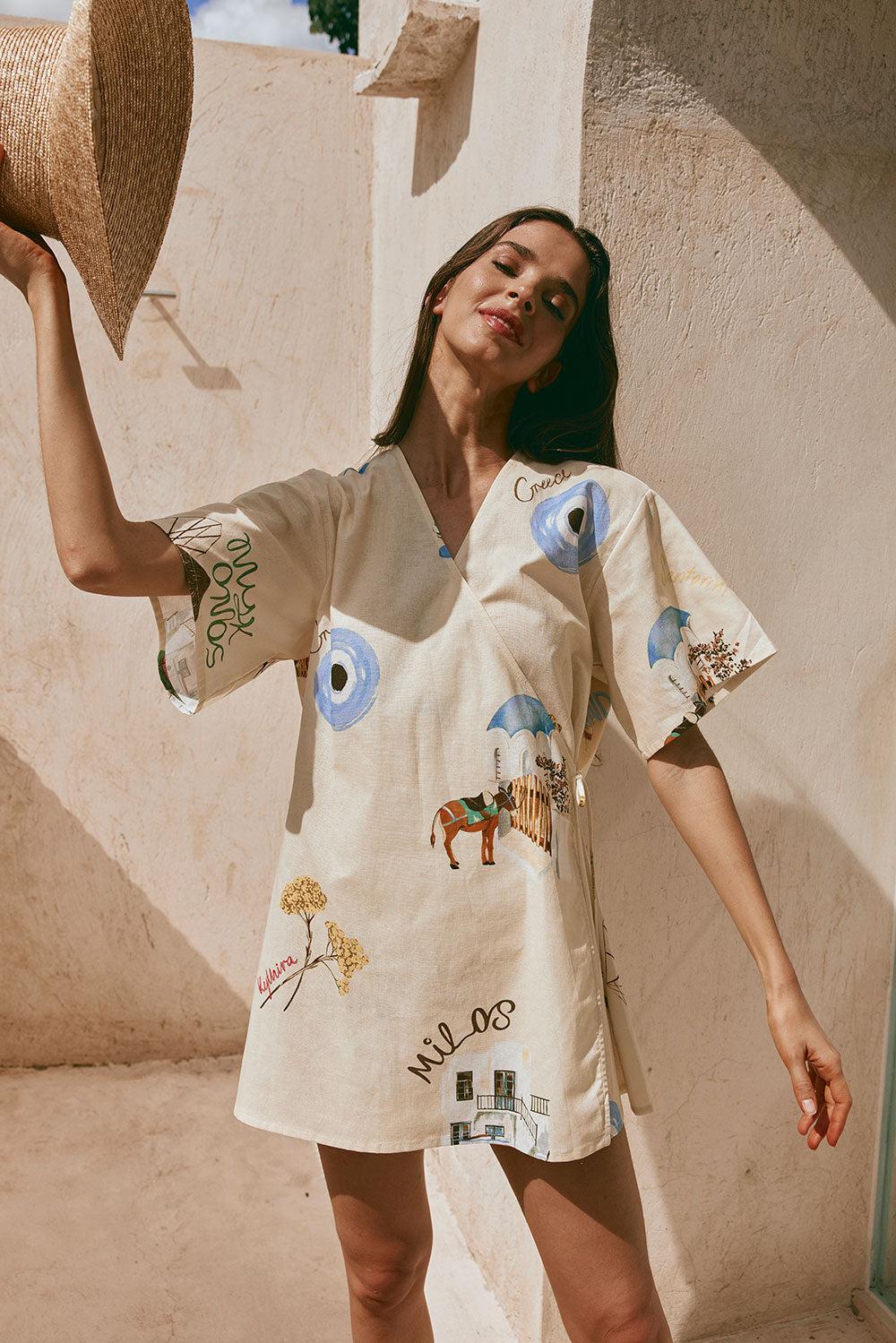 Evia Dress - Isles Of Greece Product Image