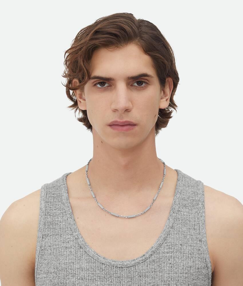 Women's Pen Chain Necklace in Silver Product Image